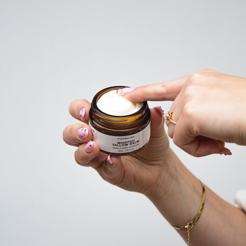 Whipped Tallow Creme Vanille + Rosengeranie & Vitamin E