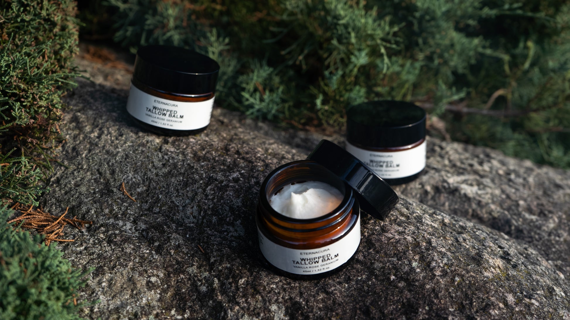 Whipped Tallow Creme Vanille + Rosengeranie & Vitamin E